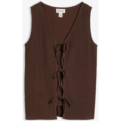 bonprix Top ze strukturovaného materiálu - Žena - 48/50 (XL) bonprix Top ze strukturovaného materiálu - Žena - 48/50 (XL)