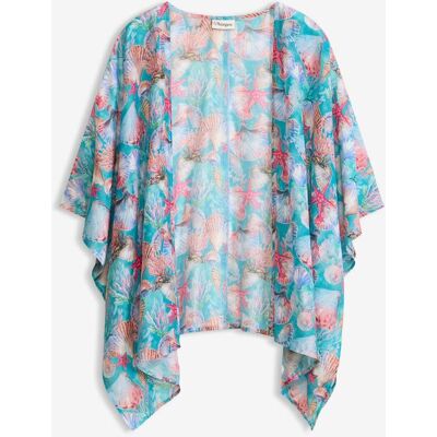 bonprix Průhledné plážové kimono - Žena - 48/50 (XL) bonprix Průhledné plážové kimono - Žena - 48/50 (XL)