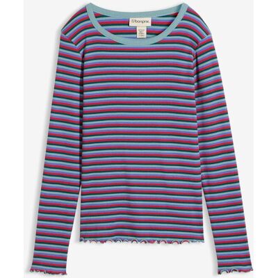 bonprix Žebrované tričko z organické bavlny - Žena - 52/54 (XXL) bonprix Žebrované tričko z organické bavlny - Žena - 52/54 (XXL)