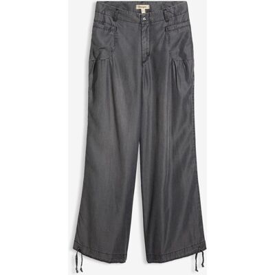 bonprix Kalhoty ze splývavého lyocellu, Wide Leg - Žena - 34 bonprix Kalhoty ze splývavého lyocellu, Wide Leg - Žena - 34
