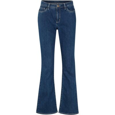 bonprix Džíny z organické bavlny, Bootcut, Mid Waist - Žena - 46 bonprix Džíny z organické bavlny, Bootcut, Mid Waist - Žena - 46