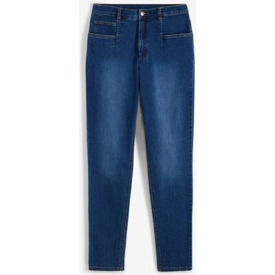 bonprix Džíny Mom High Waist, strečové - Žena - 46 bonprix Džíny Mom High Waist, strečové - Žena - 46