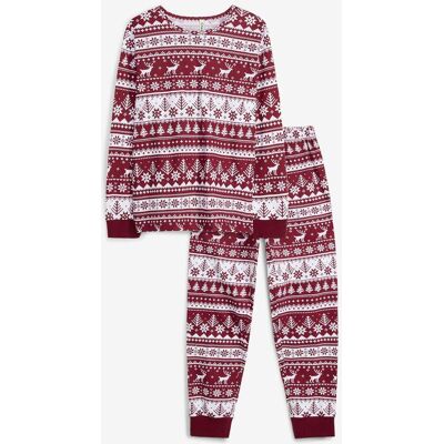 bonprix Dětské pyžamo z čisté organické bavlny (2dílná souprava) - unisex - 176/182 bonprix Dětské pyžamo z čisté organické bavlny (2dílná souprava) - unisex - 176/182