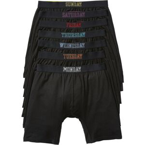 bonprix Dlouhé přiléhavé boxerky s bavlnou (7 ks v balení) - Muž - 5 (M) bonprix Dlouhé přiléhavé boxerky s bavlnou (7 ks v balení) - Muž - 5 (M)