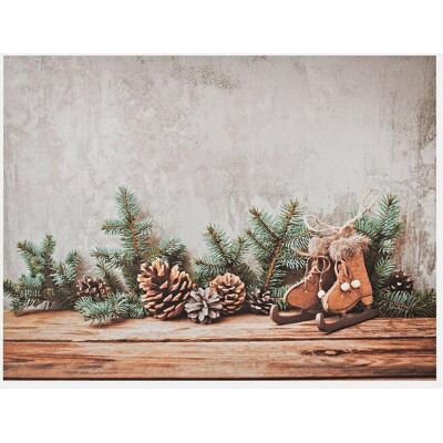 bonprix Rohožka s vánočním motivem - unisex - 35/55 cm bonprix Rohožka s vánočním motivem - unisex - 35/55 cm