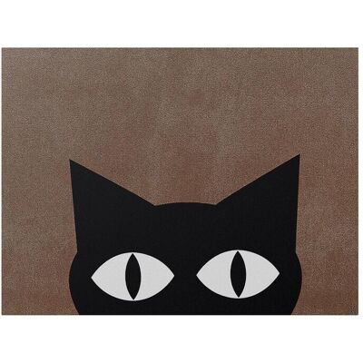 bonprix Omyvatelná rohožka s kočkou - unisex - 50/75 cm bonprix Omyvatelná rohožka s kočkou - unisex - 50/75 cm