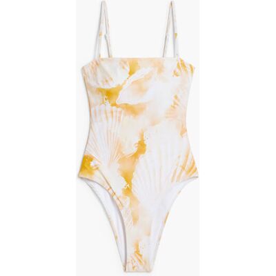 Desigual, Plavky s mušlemi, BíLá, M Desigual, Plavky s mušlemi, BíLá, M