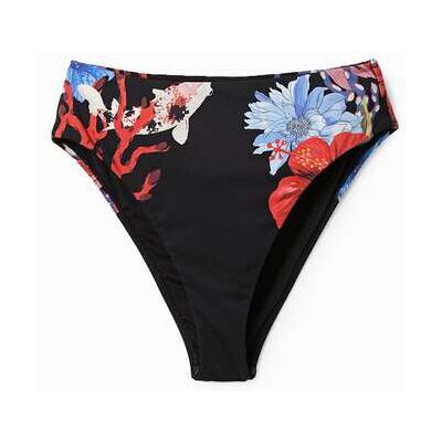 Desigual, Bikinové kalhotky korálové, ČErná, XS Desigual, Bikinové kalhotky korálové, ČErná, XS