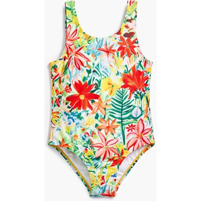 Desigual, Tropické vzorované plavky, XL Desigual, Tropické vzorované plavky, XL