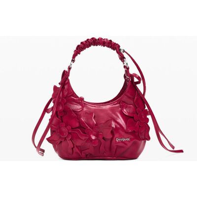 Desigual, Malá prošívaná kabelka, DáMske, Polyurethane, ČErvená, U Desigual, Malá prošívaná kabelka, DáMske, Polyurethane, ČErvená, U