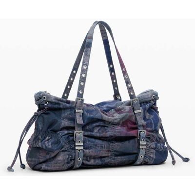 Desigual, řasená kabelka noviny, DáMske, U Desigual, řasená kabelka noviny, DáMske, U