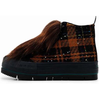 Desigual 22WSKA24 Hnědá - Tenisky Desigual 22WSKA24 Hnědá - Tenisky