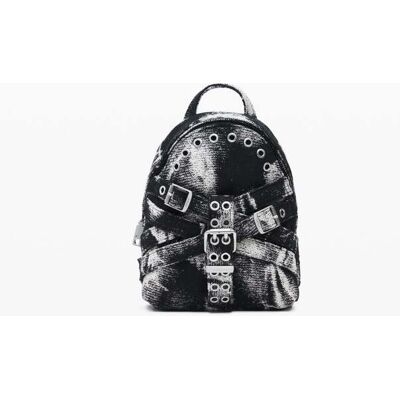 Desigual, Malý batoh s přezkami, DáMske, U Desigual, Malý batoh s přezkami, DáMske, U