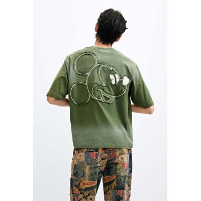 Desigual, Potiskané tričko Disney™, PáNské, Bavlna, Zelená, XS Desigual, Potiskané tričko Disney™, PáNské, Bavlna, Zelená, XS