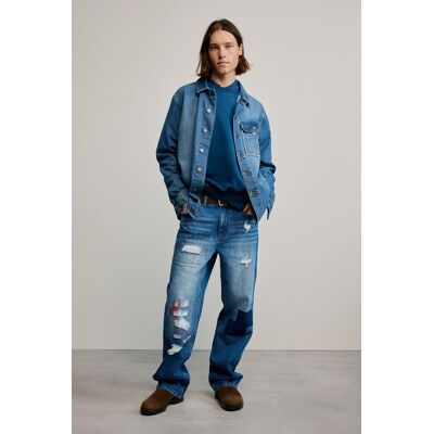Desigual, džínové kalhoty s nášivkami, PáNské, Bavlna, ČErná, 28 Desigual, džínové kalhoty s nášivkami, PáNské, Bavlna, ČErná, 28