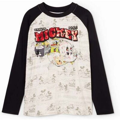 Desigual, Mickey Mouse tričko, Bavlna, BíLá, 9/10 Desigual, Mickey Mouse tričko, Bavlna, BíLá, 9/10
