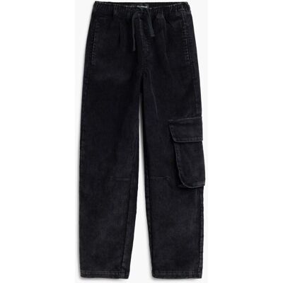 Desigual, manšestrové cargo kalhoty, DěTi, Bavlna, BíLá, 7/8 Desigual, manšestrové cargo kalhoty, DěTi, Bavlna, BíLá, 7/8