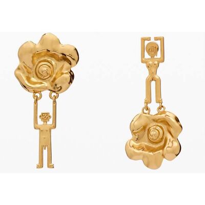Desigual, Náušnice asymetrické Robots Zalio, U Desigual, Náušnice asymetrické Robots Zalio, U