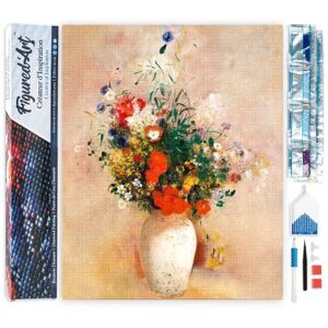 ART Diamantové malování - VÁZA S KVĚTINAMI Odilon Redon bez rámu 40 x 50cm ART Diamantové malování - VÁZA S KVĚTINAMI Odilon Redon bez rámu 40 x 50cm