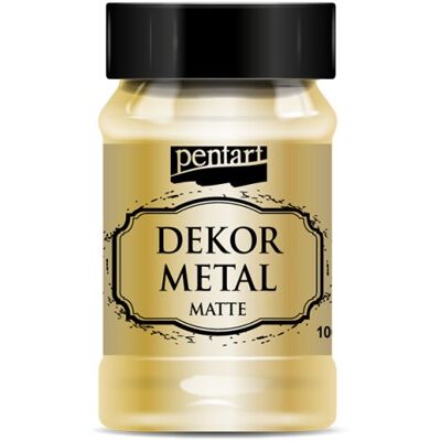 Metalická a dekorační barva PENTART 100 ml ZLATÁ Metalická a dekorační barva PENTART 100 ml ZLATÁ
