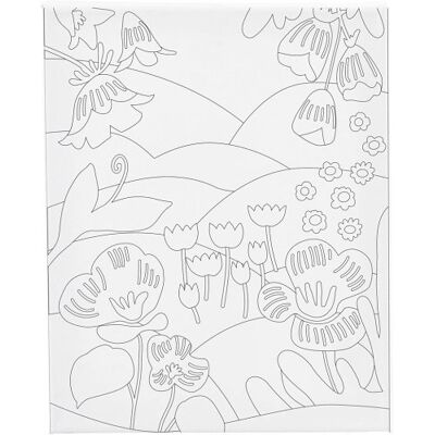 Creative Malířské plátno s předtiskem 24x30 cm ROZKVETLÁ LOUKA Creative Malířské plátno s předtiskem 24x30 cm ROZKVETLÁ LOUKA