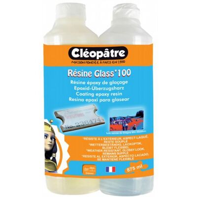 Cleopatre Křišťálová pryskyřice Glass Flex 875ml Cleopatre Křišťálová pryskyřice Glass Flex 875ml