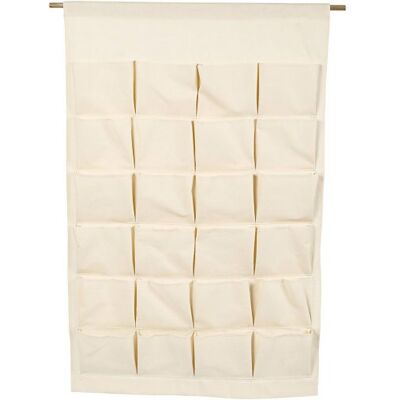 Creative Textilní organizér s 24 kapsami, 93 x 60 cm na zavěšení Creative Textilní organizér s 24 kapsami, 93 x 60 cm na zavěšení