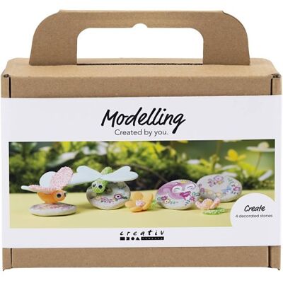 Creative Mini kreativní sada VYTVOŘ VLASTNÍ KAMÍNKY A MALUJ Creative Mini kreativní sada VYTVOŘ VLASTNÍ KAMÍNKY A MALUJ