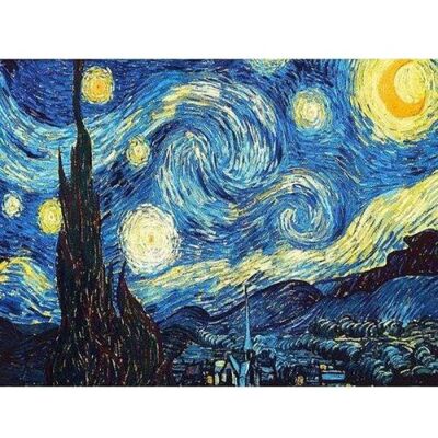 ART Diamantové malování - VAN GOGH HVĚZDNÁ NOC bez rámu 40 x 50 cm ART Diamantové malování - VAN GOGH HVĚZDNÁ NOC bez rámu 40 x 50 cm