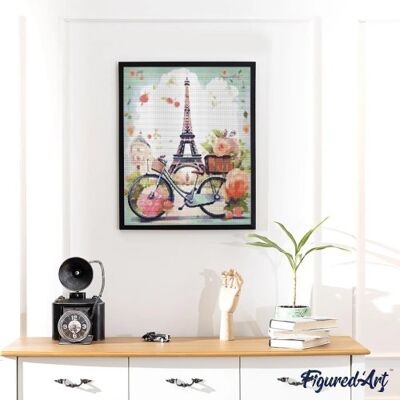 ART Diamantové malování - ROZKVETLÁ PAŘÍŽ 40 x 50 cm bez rámu ART Diamantové malování - ROZKVETLÁ PAŘÍŽ 40 x 50 cm bez rámu