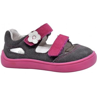 Dívčí barefoot sandálky TERY FUXIA, Protetika fialová 30 dívky Dívčí barefoot sandálky TERY FUXIA, Protetika fialová 30 dívky