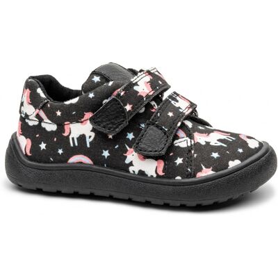 Dívčí barefoot boty KORO black uni, Protetika černá 21 dívky Dívčí barefoot boty KORO black uni, Protetika černá 21 dívky