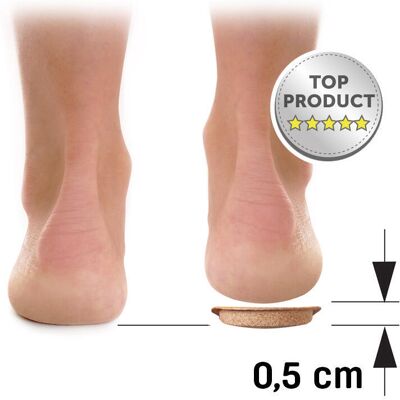 Podpatěnka korekční 0,5 cm Svorto 017a 37-39 Podpatěnka korekční 0,5 cm Svorto 017a 37-39