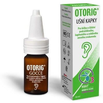 ERBAGIL OTORIG ušní kapky 10 ml ERBAGIL OTORIG ušní kapky 10 ml
