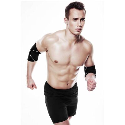 Rehband Bandáž lokte QD Elbow Sleeve 3 mm -1.5 mm černá L Rehband Bandáž lokte QD Elbow Sleeve 3 mm -1.5 mm černá L
