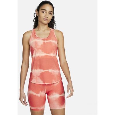 Dámské tílko Nike Dri-FIT One Luxe - oranžové XS Dámské tílko Nike Dri-FIT One Luxe - oranžové XS