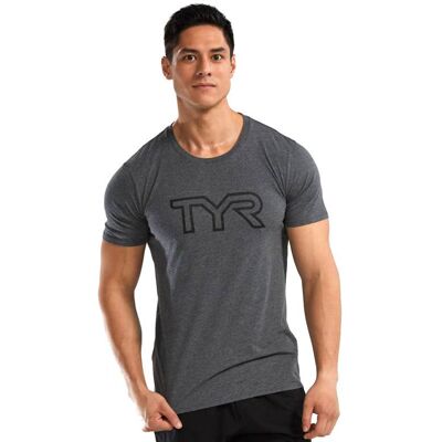 Pánské tričko TYR Ultrasoft Lightweight Tri Blend Tech Tee S Pánské tričko TYR Ultrasoft Lightweight Tri Blend Tech Tee S