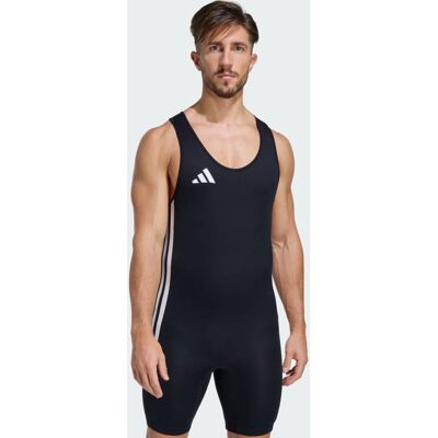 Pánský vzpěračský - powerlifterský dres adidas černý 2XL Pánský vzpěračský - powerlifterský dres adidas černý 2XL