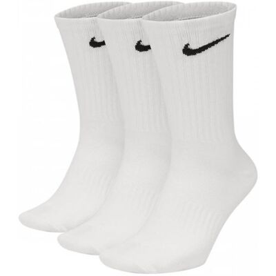 Tréninkové ponožky Nike Everyday Lightweight 3 páry bílé M Tréninkové ponožky Nike Everyday Lightweight 3 páry bílé M