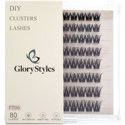 GloryStyles Segmentové řasy FT06 multipack GloryStyles Segmentové řasy FT06 multipack