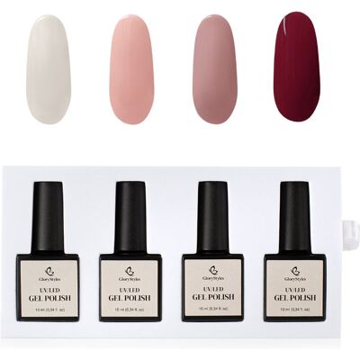 GloryStyles Sada gel laků GP11 Nude GloryStyles Sada gel laků GP11 Nude