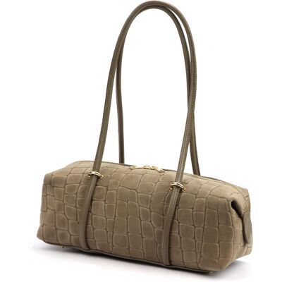 Dámská kabelka Luka 26-129 CROCO taupe Dámská kabelka Luka 26-129 CROCO taupe
