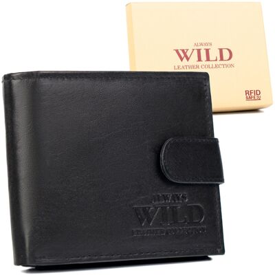 Pánská peněženka Wild N992L-P-SCR černá Pánská peněženka Wild N992L-P-SCR černá