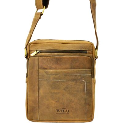 Always Wild - 250839-MH - Hnědá kůže - Messenger bag Always Wild - 250839-MH - Hnědá kůže - Messenger bag
