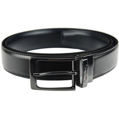 Pánský pásek Pierre Cardin FWJX5 DOUBLE BLACK-BLUE 115 Pánský pásek Pierre Cardin FWJX5 DOUBLE BLACK-BLUE 115