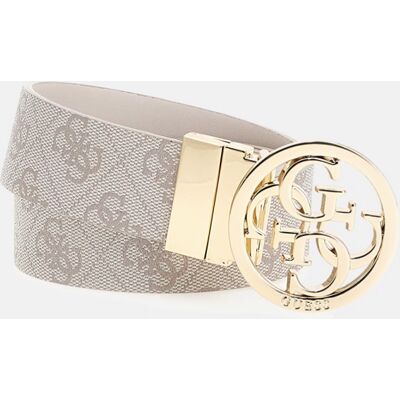 Guess Nolana Adjustable & Reversible Belt – Dove Logo – dámský oboustranný pásek - M 95 cm Guess Nolana Adjustable & Reversible Belt – Dove Logo – dámský oboustranný pásek - M 95 cm