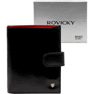Pánská peněženka Rovicky N4L-RVT-2 RFID černá, červená Pánská peněženka Rovicky N4L-RVT-2 RFID černá, červená