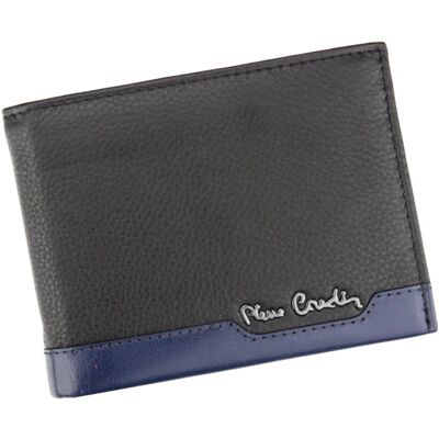 Pánská peněženka Pierre Cardin TILAK37 8806 RFID černá, modrá Pánská peněženka Pierre Cardin TILAK37 8806 RFID černá, modrá