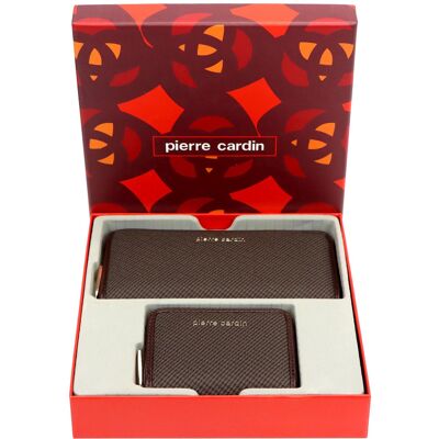 Dámská dárková sada Pierre Cardin WX48 8822+5240 kávová Dámská dárková sada Pierre Cardin WX48 8822+5240 kávová