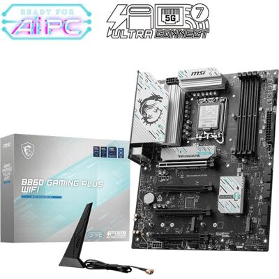 MSI Gaming Plus B860 LGA 1851 ATX WIFI základní deska MSI Gaming Plus B860 LGA 1851 ATX WIFI základní deska